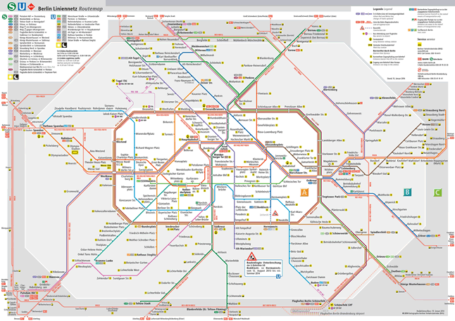 Berlin S-Bahn Map