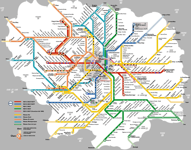 Paris Metro Network