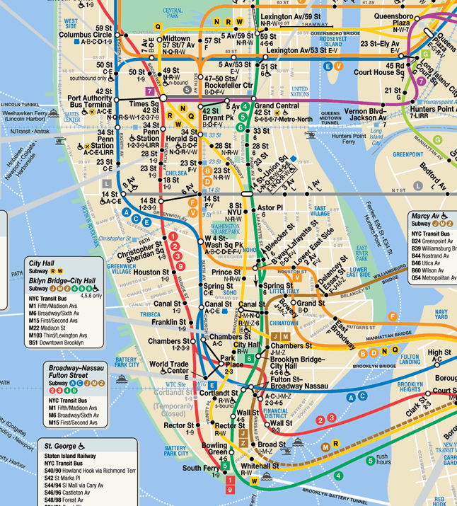 official nyc subway map pdf Nyc Subway Map official nyc subway map pdf