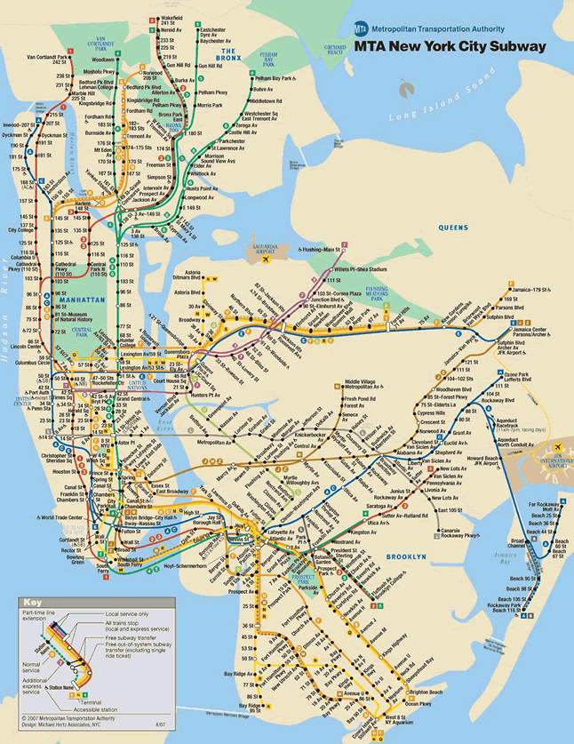 NYC Subway Map