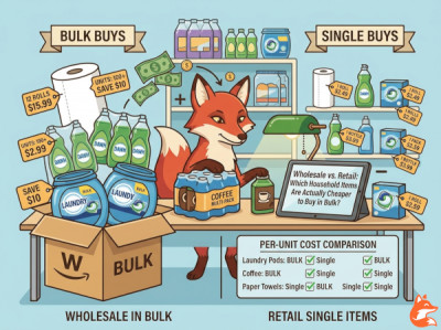 Wholesale vs. Retail: Which Household Items Are Actually Cheaper to Buy in Bulk?