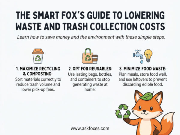 The Smart Fox’s Guide to Lowering Waste and Trash Collection Costs The Smart Fox’s Guide to Lowering Waste and Trash Collection Costs