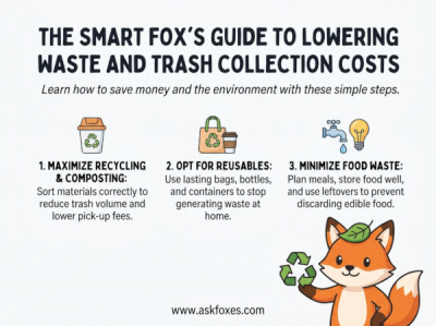 The Smart Fox’s Guide to Lowering Waste and Trash Collection Costs
