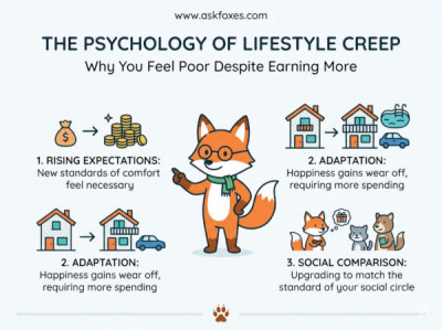 The Psychology of Lifestyle Creep: Why You Feel Poor Despite Earning More
