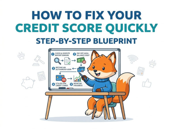 How to Fix Your Credit Score Quickly: Step-by-Step Blueprint How to Fix Your Credit Score Quickly: Step-by-Step Blueprint