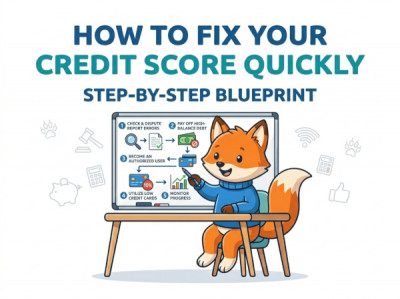 How to Fix Your Credit Score Quickly: Step-by-Step Blueprint
