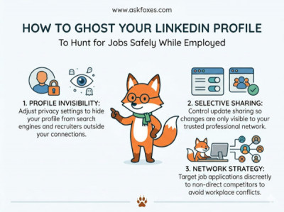 How to Ghost Your LinkedIn Profile to Hunt for Jobs Safely While Employed