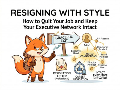Resigning with Style: How to Quit Your Job and Keep Your Executive Network Intact