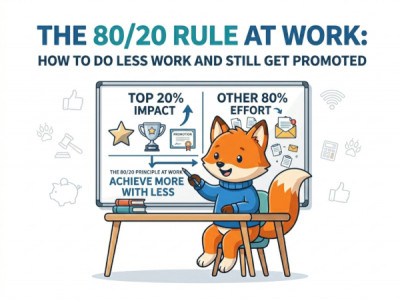 The 80/20 Rule at Work: How to Do Less Work and Still Get Promoted