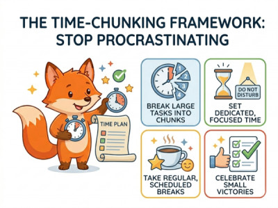 The Time-Chunking Framework: Stop Procrastinating