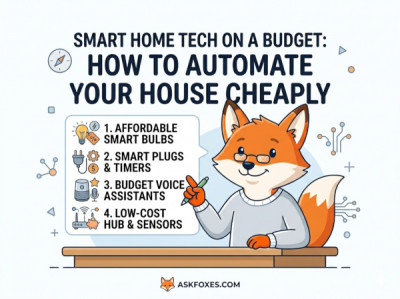 Smart Home Tech on a Budget: How to Automate Your House Cheaply