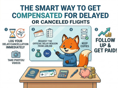 The Smart Way to Get Compensated for Delayed or Canceled Flights