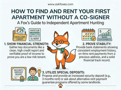 How to Find and Rent Your First Apartment Without a Co-Signer