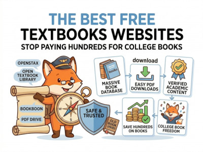 The Best Free Textbooks Websites: Stop Paying Hundreds for College Books