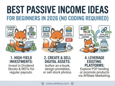 Best Passive Income Ideas for Beginners in 2026 (No Coding Required)