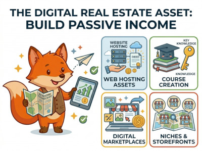 The Digital Real Estate Asset: Build Passive Income