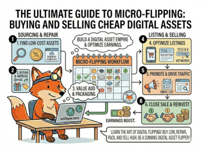 The Ultimate Guide to Micro-Flipping: Buying and Selling Cheap Digital Assets