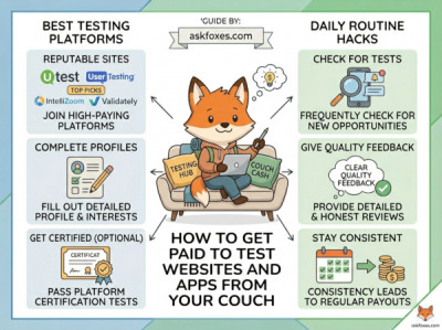 How to Get Paid to Test Websites and Apps from Your Couch