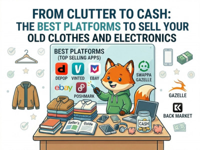 From Clutter to Cash: The Best Platforms to Sell Your Old Clothes and Electronics