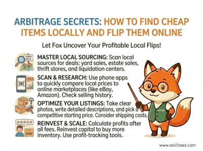 Arbitrage Secrets: How to Find Cheap Items Locally and Flip Them Online