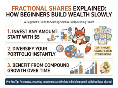 Fractional Shares Explained: How Beginners Build Wealth Slowly