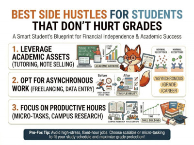 Best Side Hustles for Students That Don’t Hurt Grades