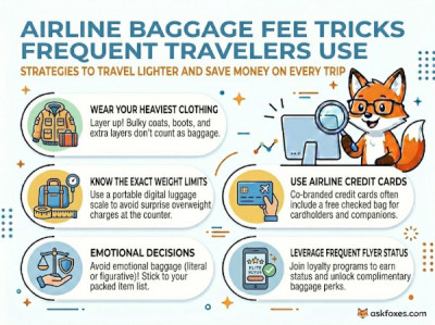 Airline Baggage Fee Tricks Frequent Travelers Use
