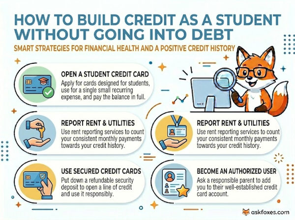 How to Build Credit as a Student Without Going Into Debt