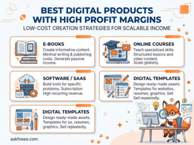 Best Digital Products With High Profit Margins